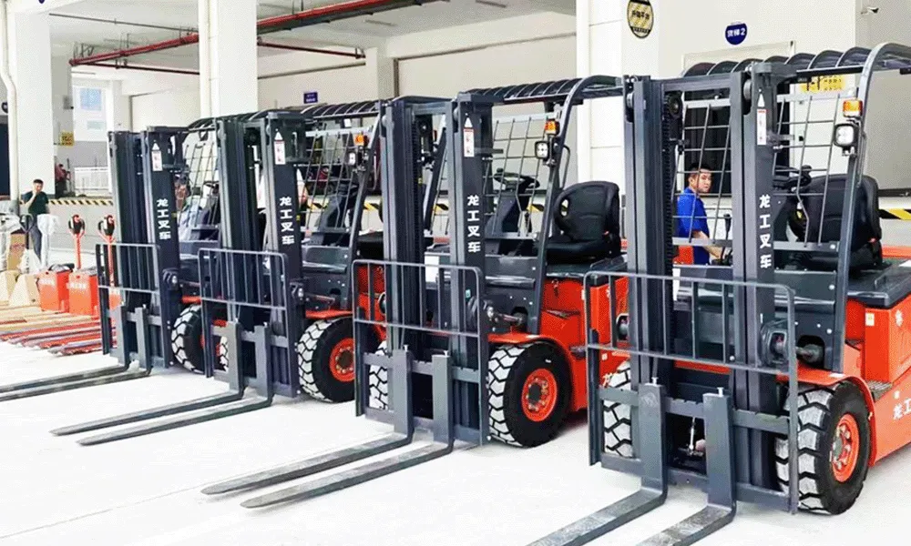 新能源 新动力 | 龙工电动叉车批量交付冷链行业